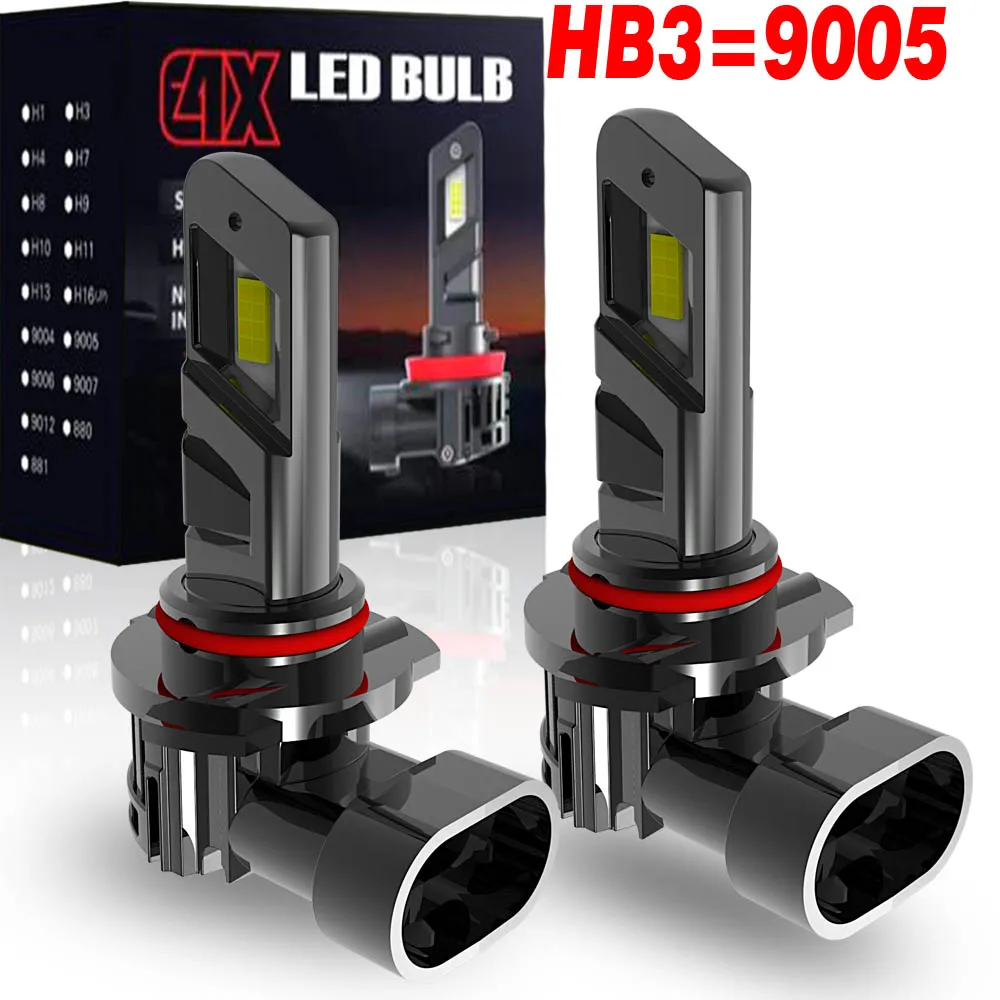 

HB3 9005 Светодиодная фара Canbus Автомобильная лампа высокой мощности 6000K Ксеноновый белый свет Мотодиодная лампа 12 В 55 Вт Для Hyundai Sonata 2014 ~ 2025