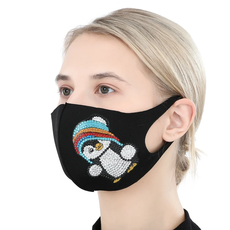 Набор для алмазной живописи 5D сделай сам маска из страз в виде животных вечеринки