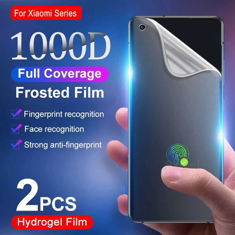 

Matte Hydrogel Film For Xiaomi Redmi Note 11S 10T 9S Pro Max Plus Screen Protector Mi 10T 11 Ultra Poco X3 M3 F3 Pro Not Glass