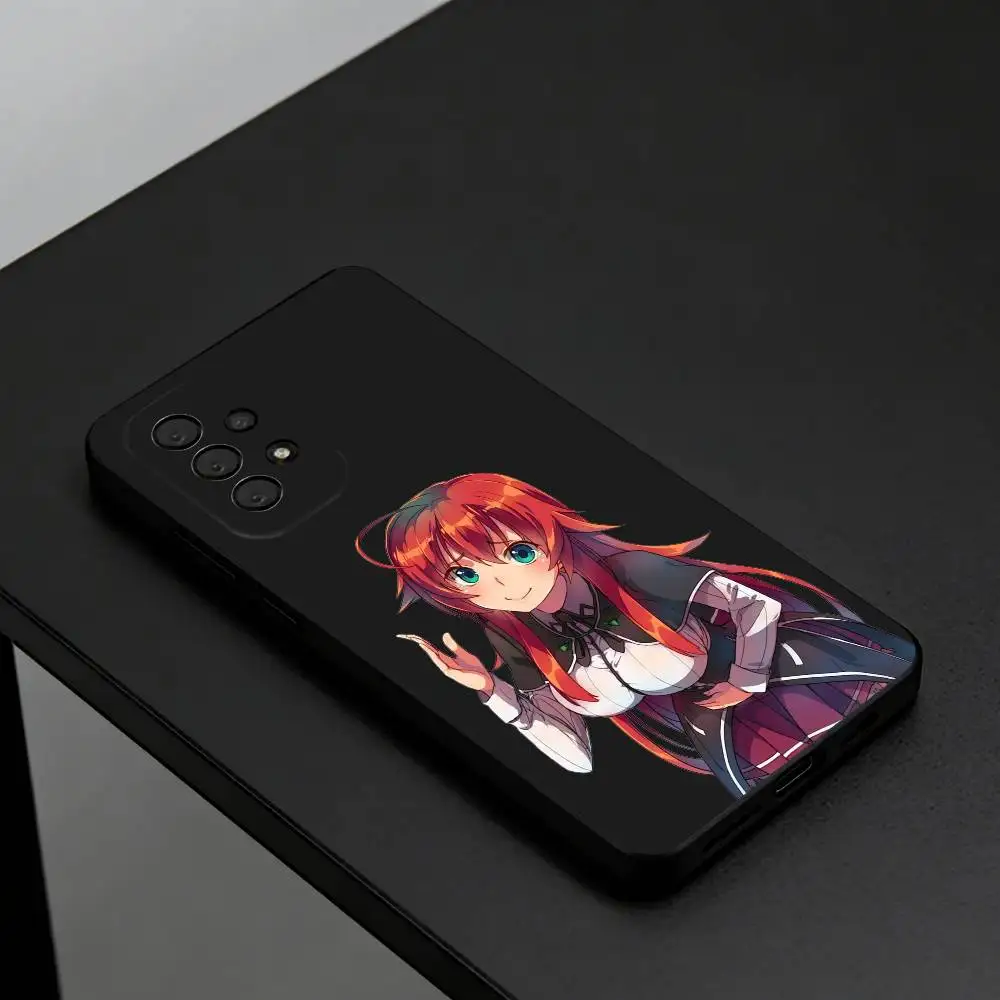Чехол для телефона Rias Gremory High School DxD для Samsung S26, S25, S24, S23, S22, Plus, мягкий силиконовый чехол черного цвета. (art.: 3920dd10c1a88) - 3920dd10c1a88