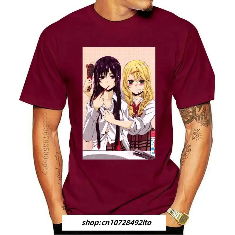 

Man Clothing Citrus Anime T-shirt Women Punk Gothic Vintage Aesthetic Harajuku 100% Cotton Plus Size Short Sleeve Skipoem Cloth