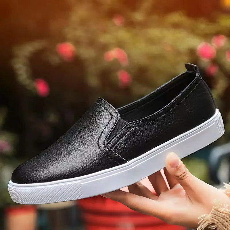 Spring Summer Women's Flats Hollow Out Women Shoes Loafers Girls White Boat Shoes Comfy Ladies Round head Casual Moccasins Shoes