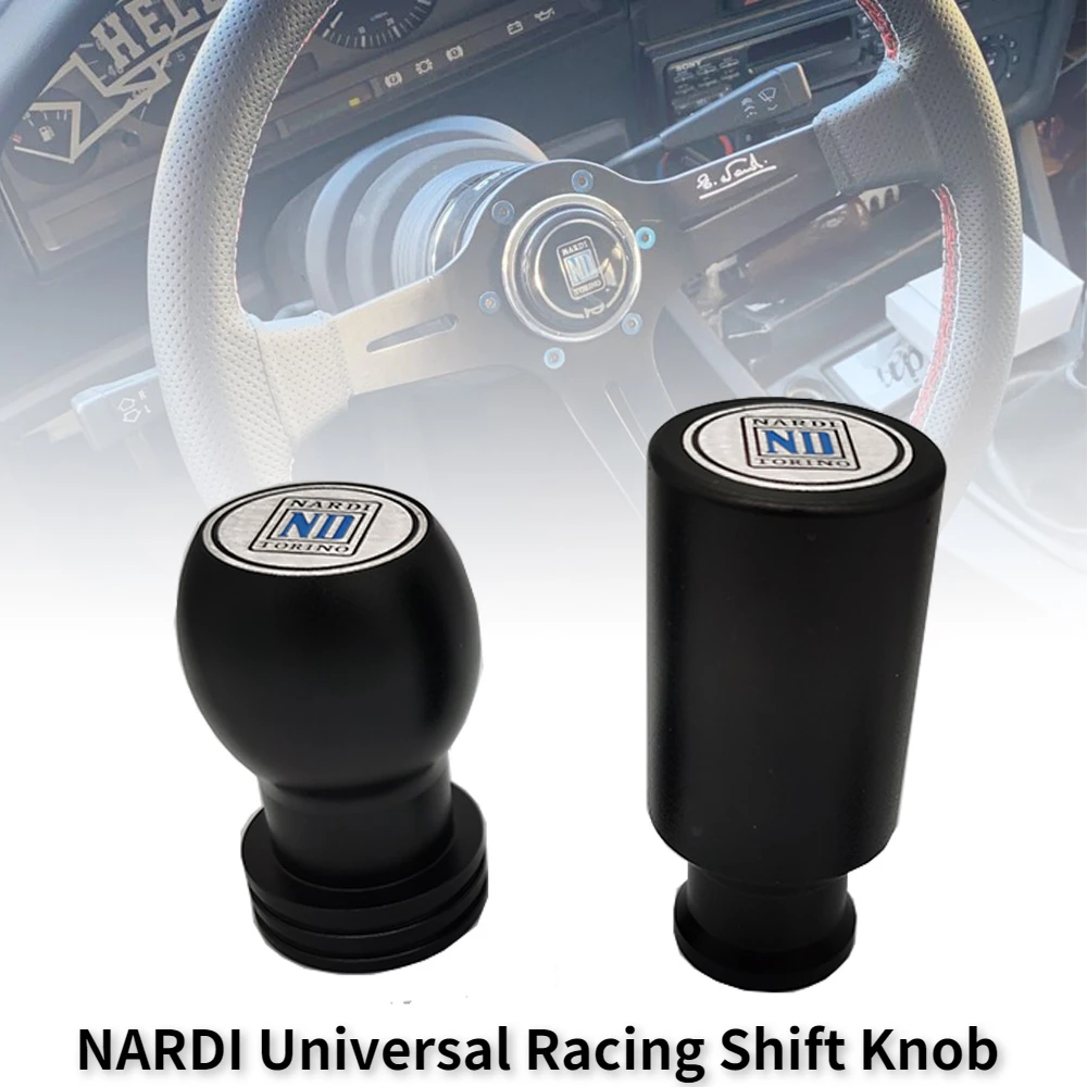 

Universal Auto Racing ND Gear Shift Knob Aluminum Leather Manual Automatic Shift Lever for Bmw E46 E60 F30 E90 VW Golf 6/7 New