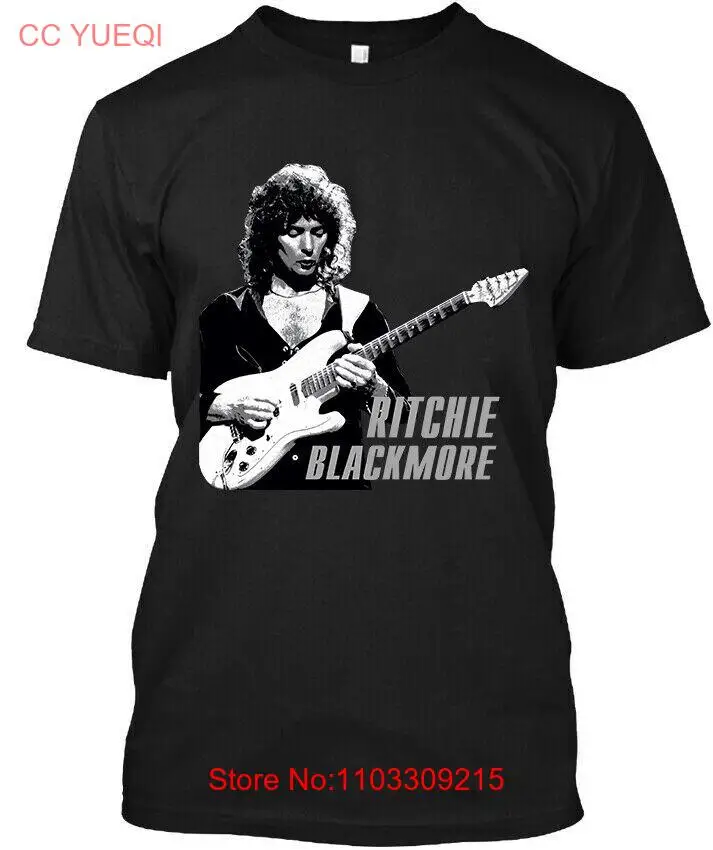 Новая популярная Винтажная Футболка Ritchie Blackmore с английской музыкой и