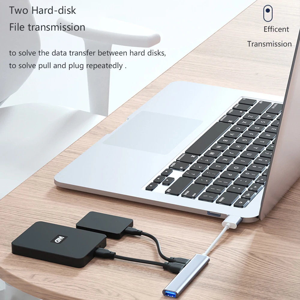 4 порта USB C Hub Type на 3 0 конвертер концентратор Кабель-адаптер для Mac-book Pro iMac ПК