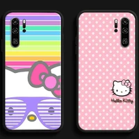 hello kitty 2022 phone cases for huawei honor y6 y7 2019 y9 2018 y9 prime 2019 y9 2019 y9a soft tpu funda coque
