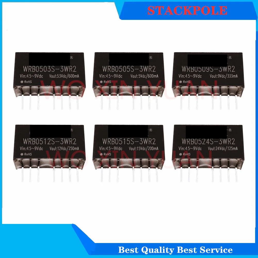 5 шт., новинка, WRB0512S-3WR2 WRB0513S WRB0515S WRB0524S WRB0513 WRB0515, 3 Вт, модуль питания