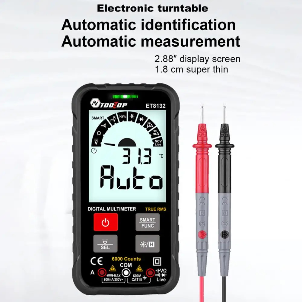 

Multi-function Electronic Turntable Anti Rust Portable Multimeter for Industry
