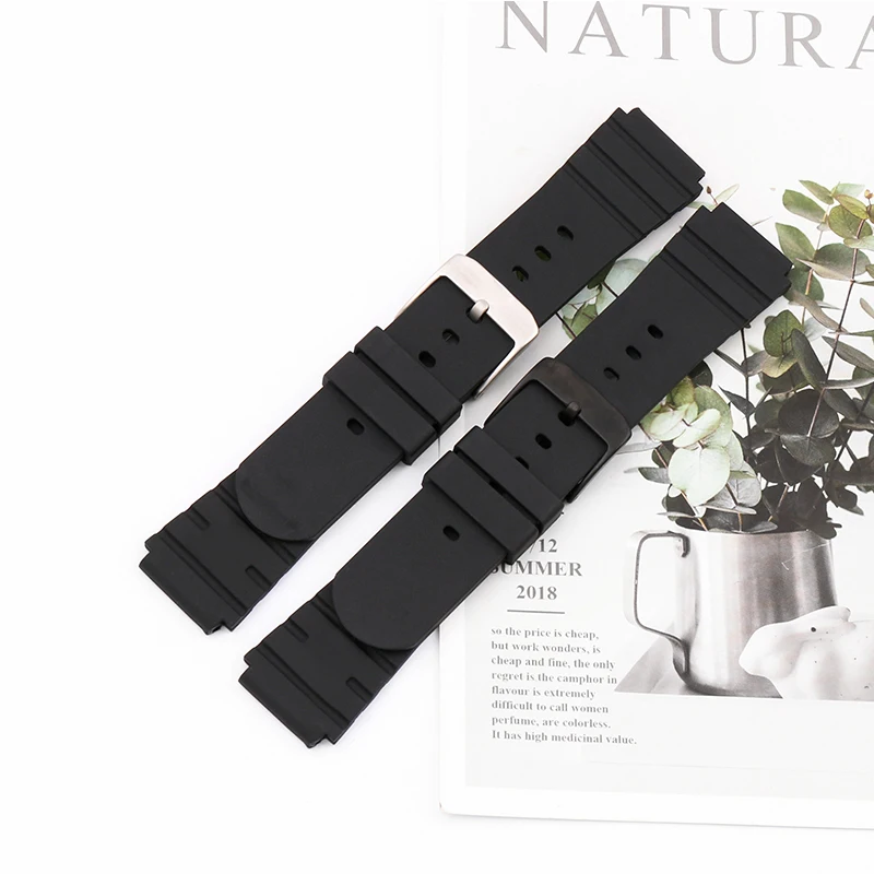 Watch Accessories for Luminox 0200 3901 7050 Series 21mm rubber waterproof sports strap for men and women
