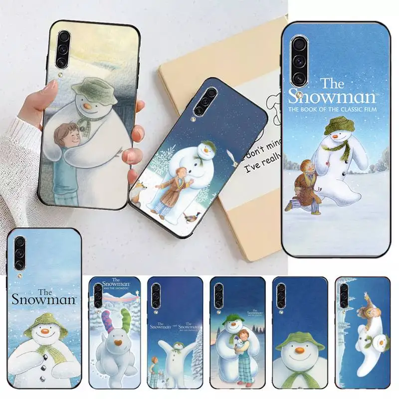

The snowman And The Snowdog Phone Case For Samsung galaxy A S note 10 12 20 32 40 50 51 52 70 71 72 21 fe s ultra plus