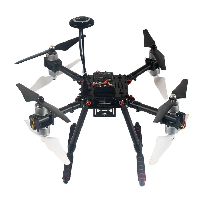 Flyroun Indoor LX350 F450 Четырехосный 8-осевой комплект Дрон/PIX с открытым исходным кодом