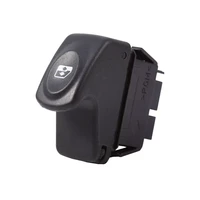 6 pins car electric window control switch for clio ii 2 megane i kangoo plastic black single window control switch