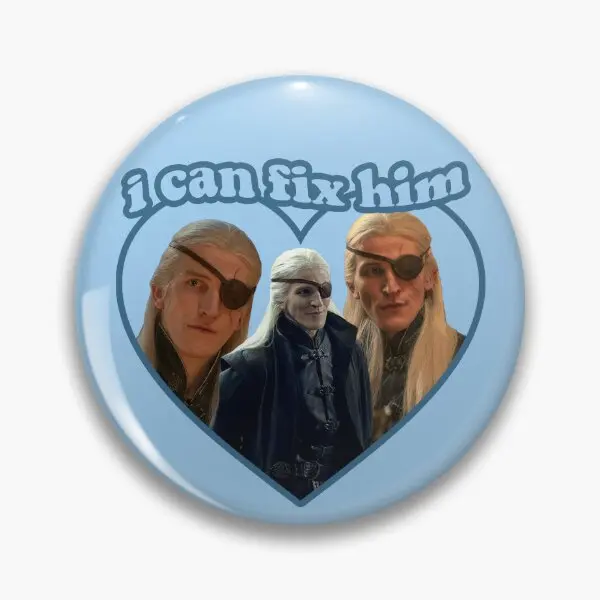 Я могу починить его Aemond Таргариенов мягкая булавка для пуговиц ювелирные изделия