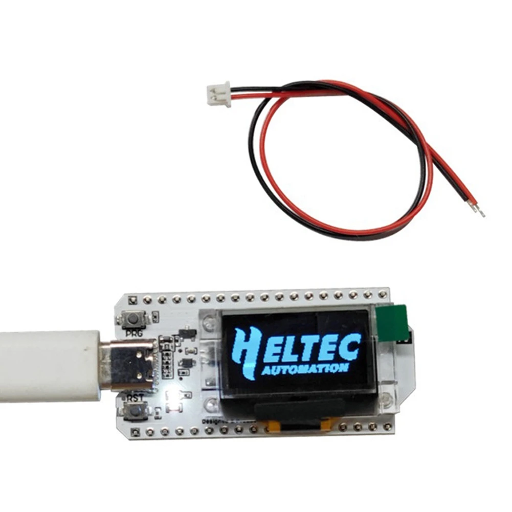 H ELTEC AUTOMATION WIFI ESP32 WiFi Kit 32 V3 Макетная плата 0 96-дюймовый синий OLED-дисплей Интернет