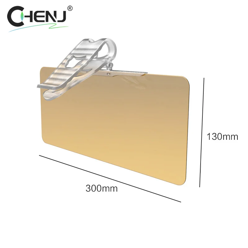 Hd Антибликовый Автомобильный Солнцезащитный Козырек 2-в-1 С Защитой От