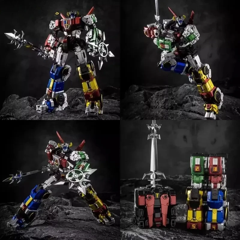 Фото В наличии, MICRO COSMOS MC-01S ELVIS Voltron Metal Spray Paint Edition, фигурка Бога Войны. №2