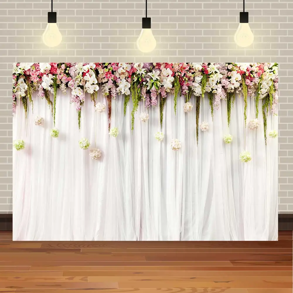 

NeoBack, Весенняя фотография, розовая Свадебная зеленая трава, естественный детский портрет, баннер, фон для фотосъемки