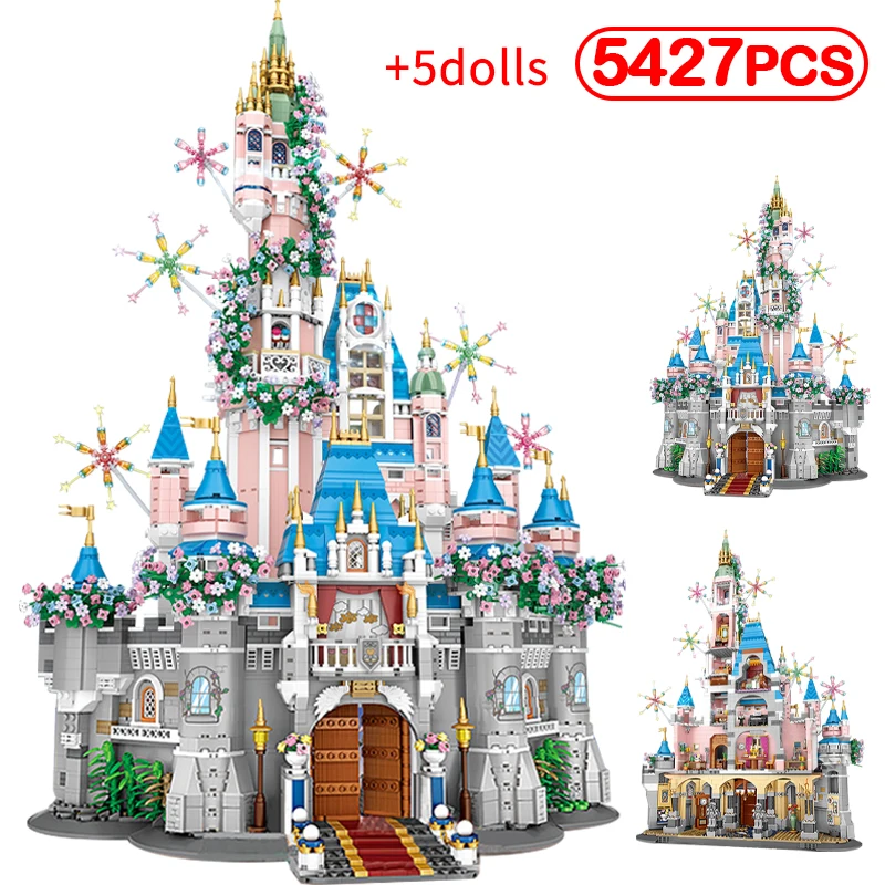 

5427 шт., Детский конструктор «городская принцесса»