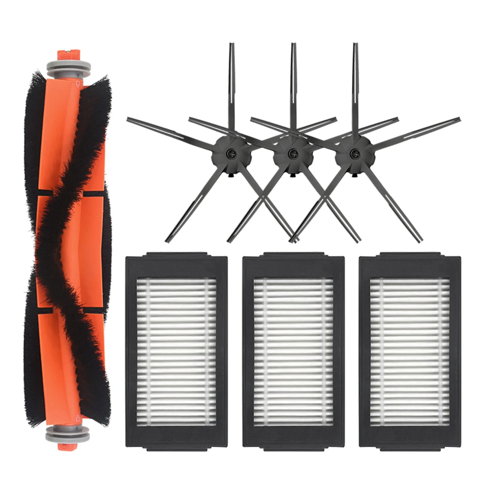 

Side Brush Hepa Filter Roll Brush for Xiaomi Mijia Mop Pro Vacuum Cleaner Parts Accessories Mop Pad