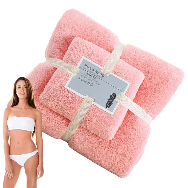 

Shower Towel Sets Highly Absorbent Cotton Bath Towels Bathing Essentials Skin Care Towel For Shower Sauna Bathroom Spa Beach