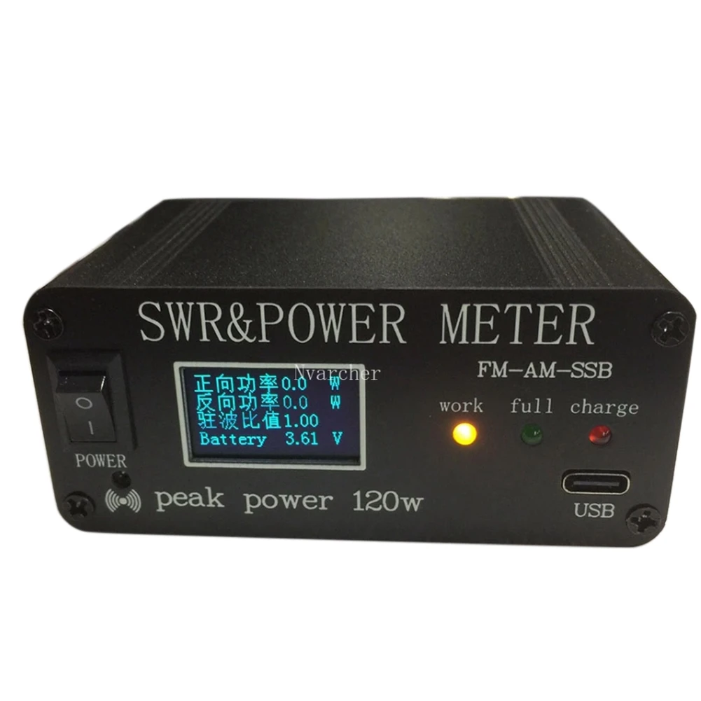 1 8 МГц-50 МГц 0 5 Вт-120 Вт SWR HF Коротковолновая стандартная фотография и измеритель