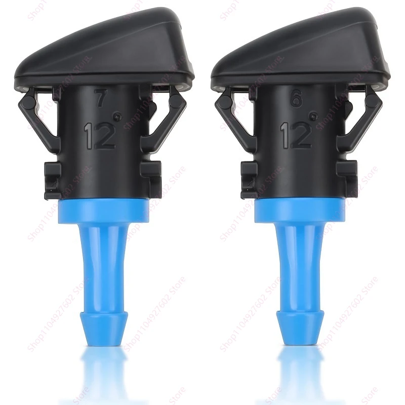 

2 шт. насадки для омывателя переднего стекла автомобиля, распылительная форсунка для JEEP COMPASS 2008-2017, PATRIOT 2008-2017 5303834AB, 68024312AB