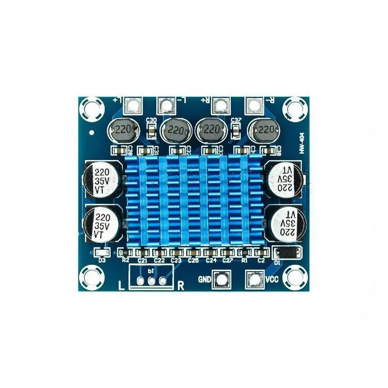 

DHL 100Pcs TPA3110 XH-A232 30W+30W 2.0 Channel Digital Stereo Audio Power Amplifier Board DC 8-26V 3A C6-001
