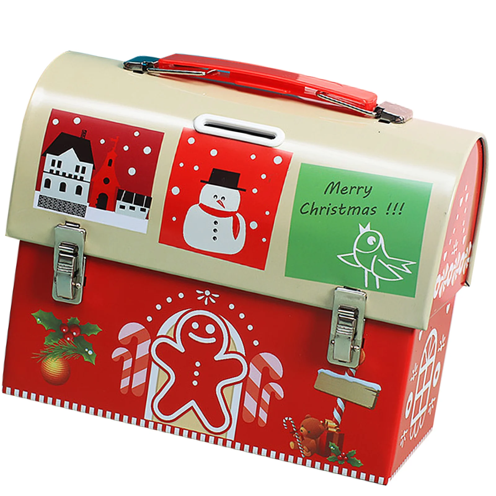

Case Gift Cookie Boxes Tinplate Biscuits Candy Christmas Party Spicesfavors Metal Tea Decorative Premium Candies Treat Tins