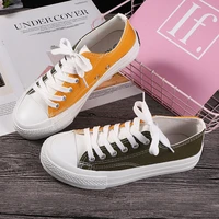 discount women shoes canvas breathable mixed colors shallow sneakers women tenis feminino fashion casual lace up ladies shoes