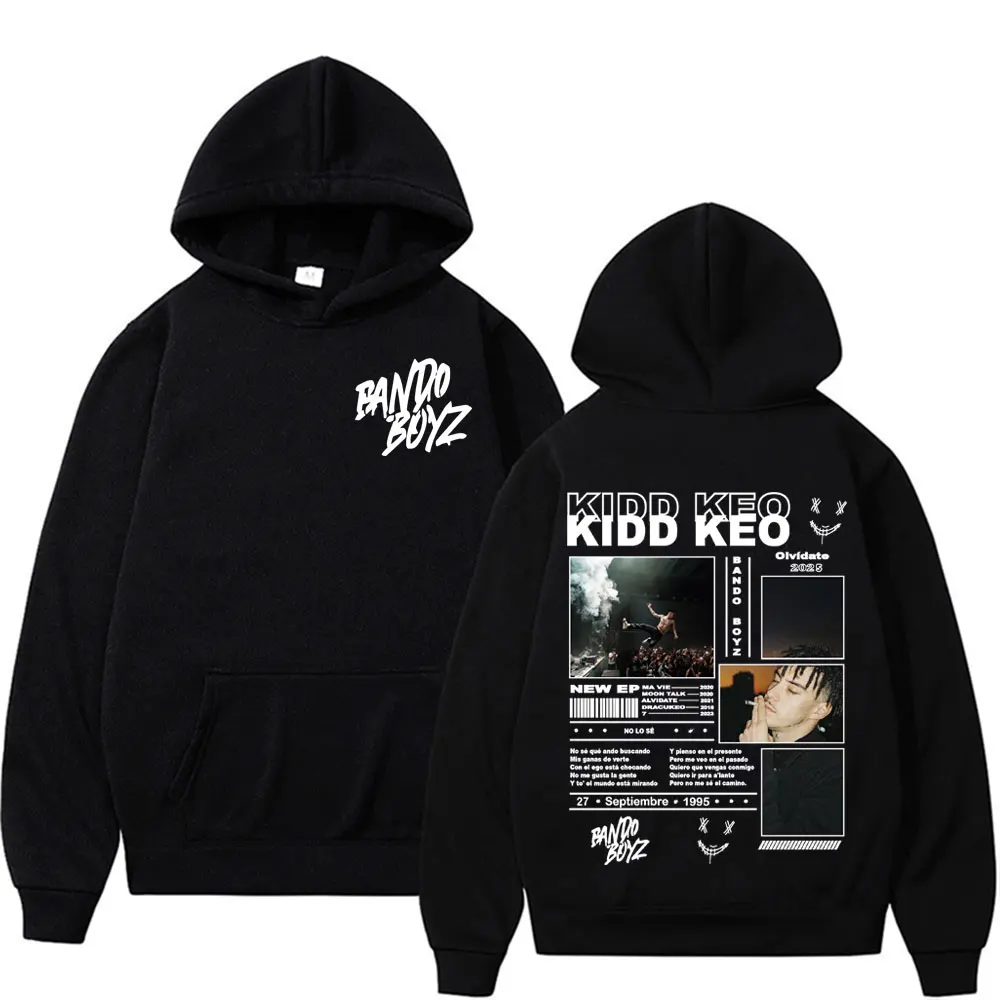 Рэпер Kidd Keo Bando Boyz Tour Merch толстовки для мужчин и женщин винтажная готическая