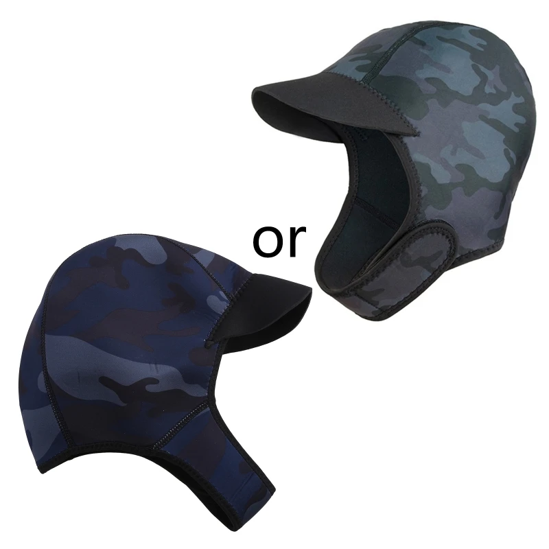 

Neoprene Beanie Swim Cap Diving Cap for Swimming Kayaking Snorkelin