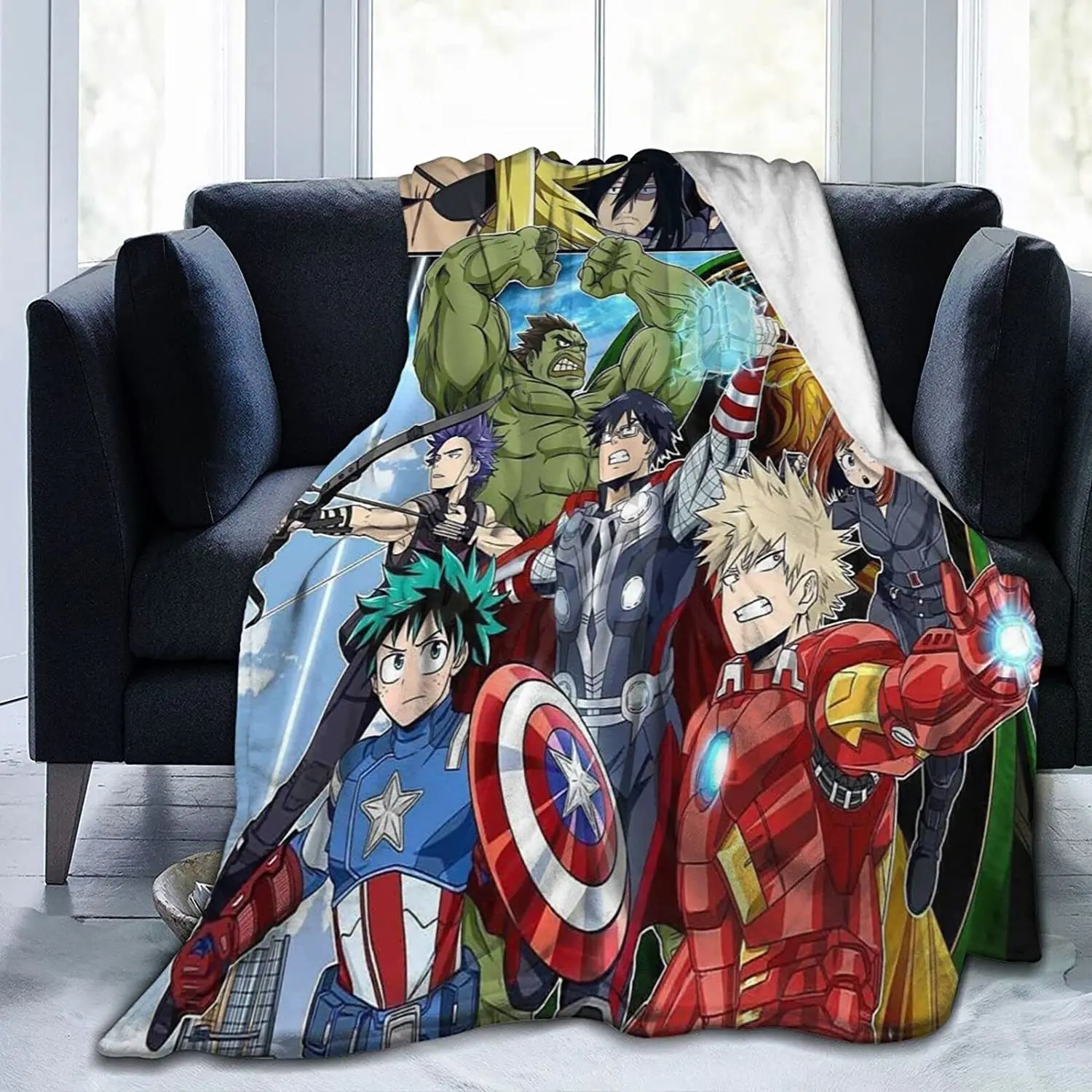 

Season 5 Soft Flannel Blanket Lightweight Fleece Blanket Air Conditioner is Suitable for Bedroom Living Room Sofa