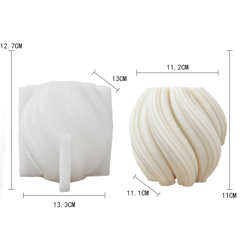 1 шт. 3D геометрическая форма для свечей на столбе изготовления своими