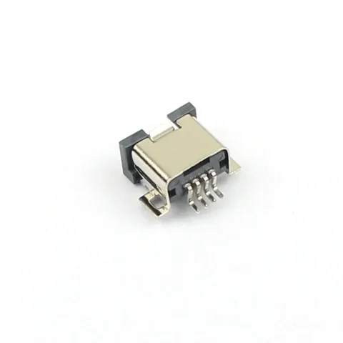 100 шт. мини-USB 4-контактный разъем SMT SMD 4P PCB DIY