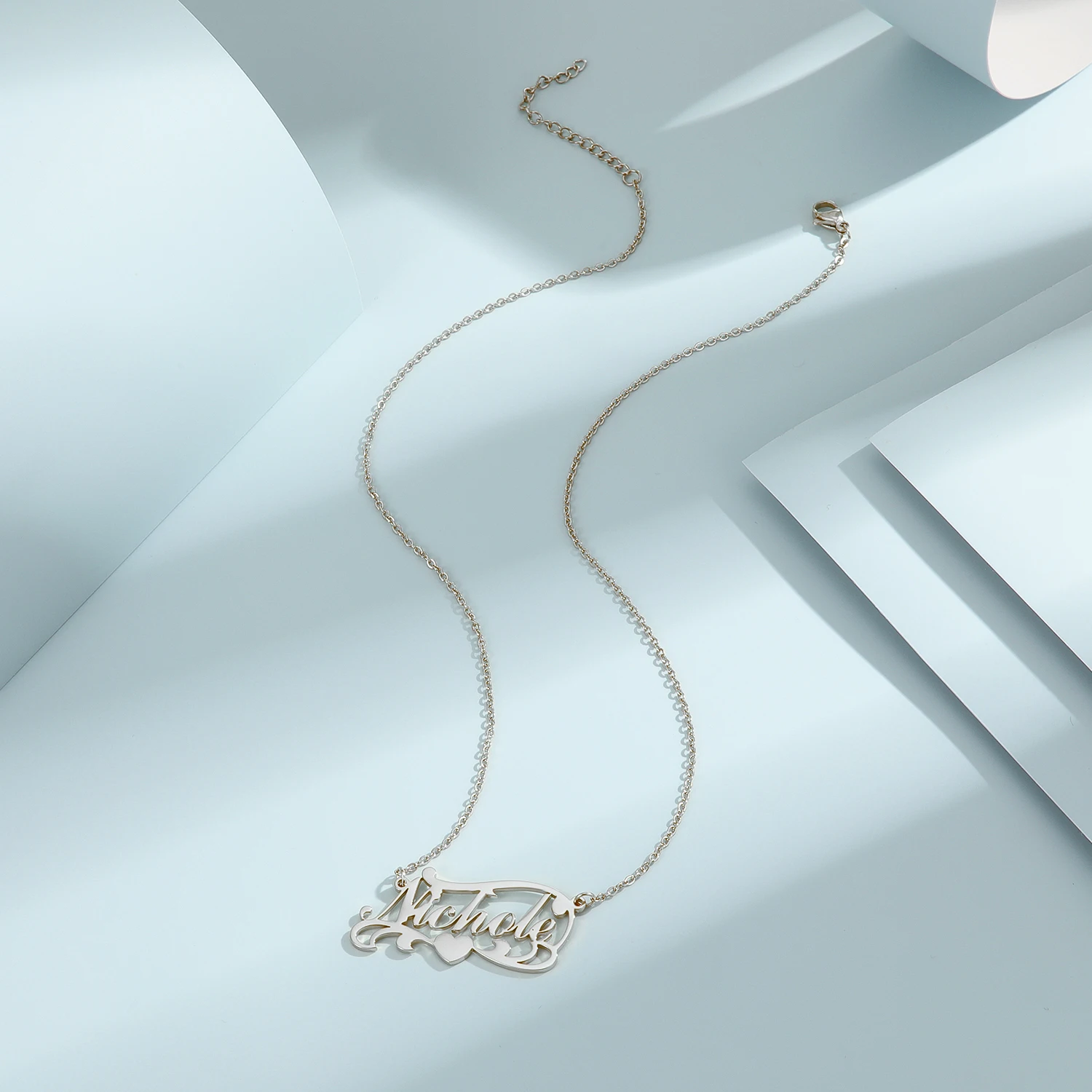 1 шт. женское ожерелье с индивидуальным именем персонализированное для пары в