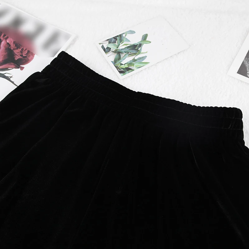 2Pcs Set Velvet Velour Pajamas Sets Woman Pyjam Elegant Glossy Nightwear Long Sleeve Top Shorts Pants Ladies Loungewear Homewear