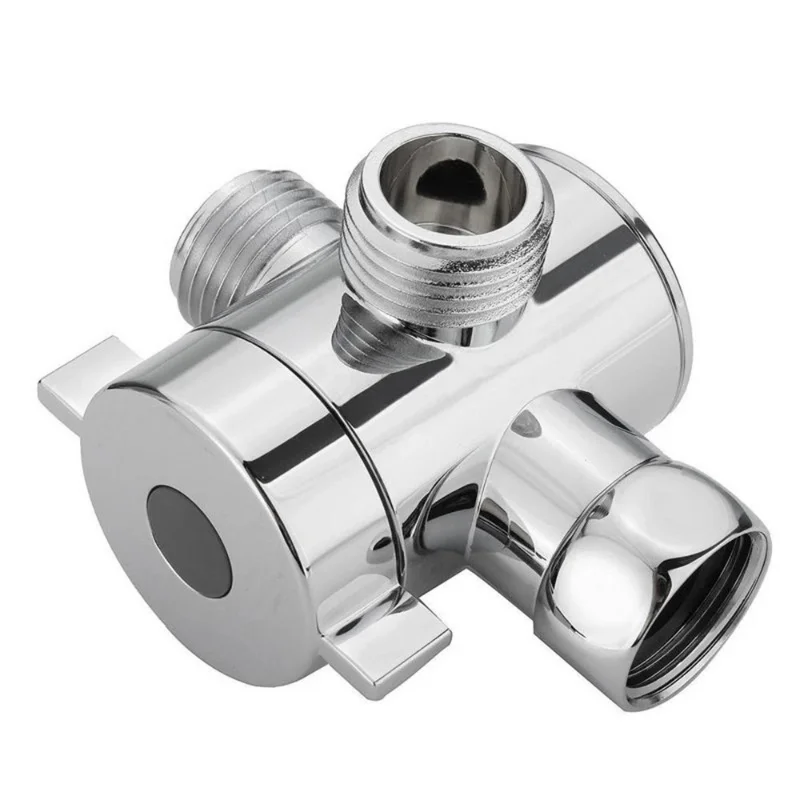 

Toilet Bidet Shower Head Diverter Valve Four-way ABS Diverter Three-way T-adapter Valve for Bathroom Kitchen Accessories