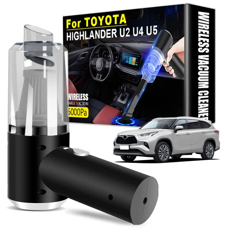

Handheld Car Cordless Vacuum Cleaner for Car Cleaning Automotive Product Tools Home Appliance for TOYOTA HIGHLANDER U2 U4 U5