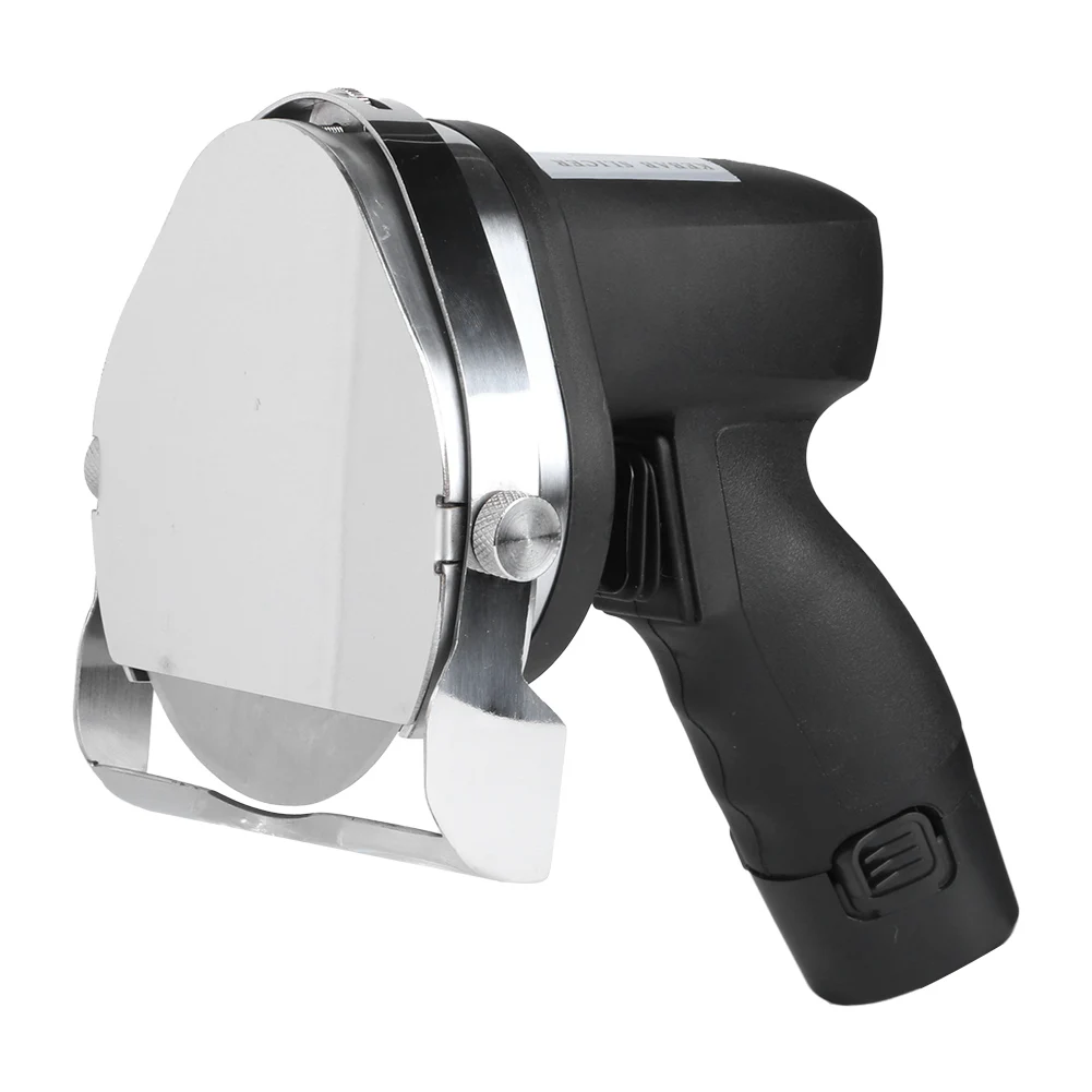 

110V-240V Cordless Electric Kebab Slicer Adjustable Thickness Roast Meat Cutting Blade Slicing Machine EU Plug