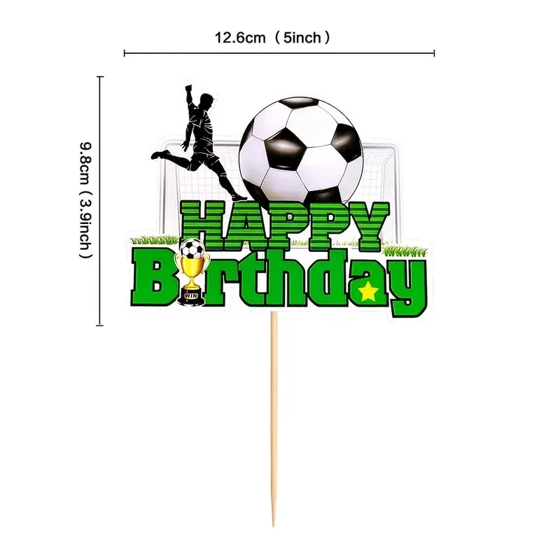 

Футбольный топпер для торта