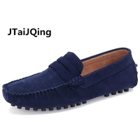 office male genuine casual leather dress shoes business loafers mens footwear soft all match slip on oxford flats shoes
