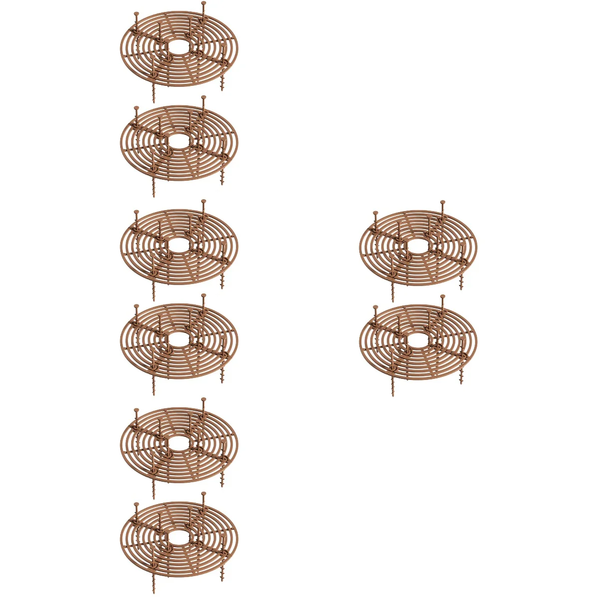 

Pot Flower Grid Protector Soil Cover Stopper Digging Garden Protectors Cat Flowerpot Potted Indoor Protection Guard Matdog