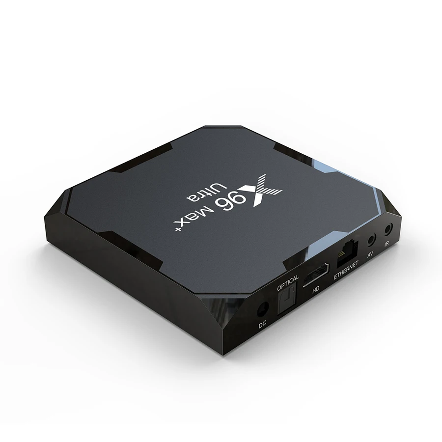 ТВ-приставка X96 Max Plus Android 11 Amlogic S905X4 поддержка AV1 8K двойной Wi-Fi BT Youtube медиаплеер 4 Гб
