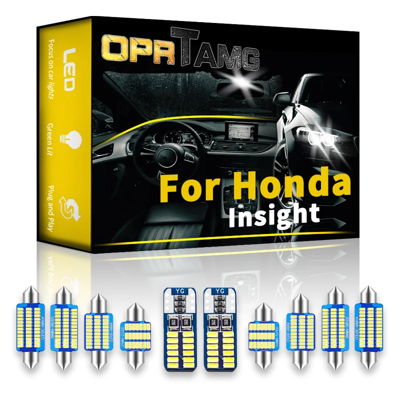 

OPRTAMG Canbus для Honda вискоза 2006 2007 2008 2009 2010 2011 2012 2013-2022, автомобильный сигнал, светодиодные Аксессуары для внутреннего освещения