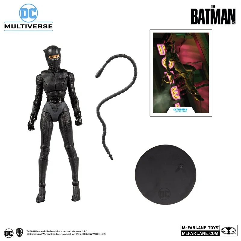

【spot】McFarlane DC genuine authorized figure The Batman 2022 Catwoman action figure model children's gift