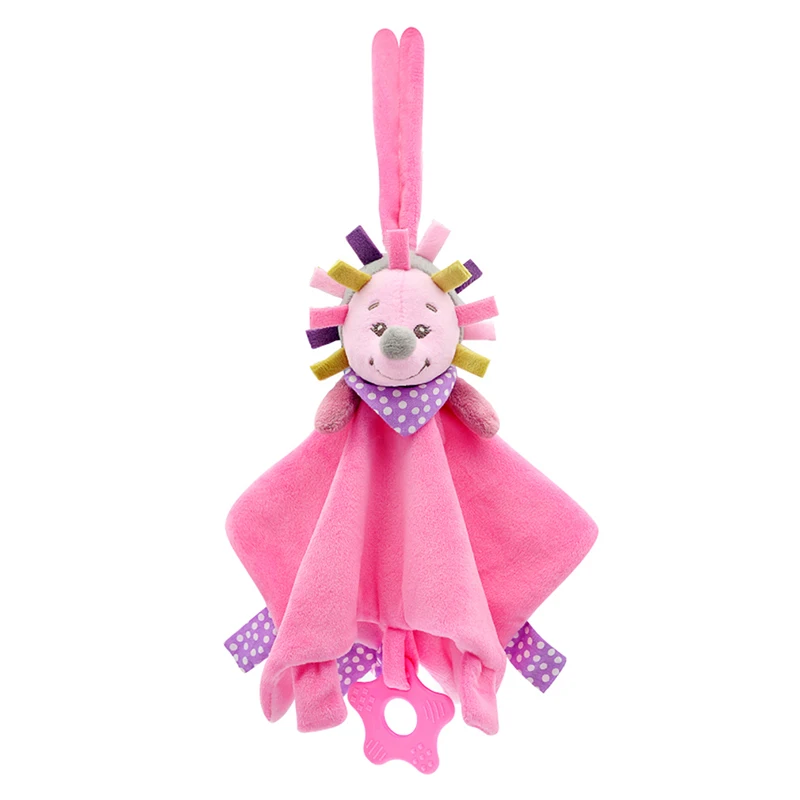 

Baby Plush Stuffed Toys Towel Cartoon Dog Cow Soothe Appease Towel Appease Doll For Newborn Soft Comforting Sleeping Toy Gift