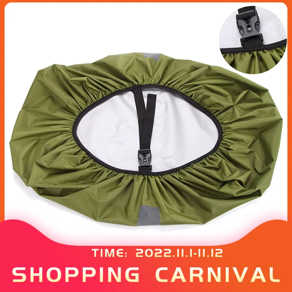 

Rain Cover Backpack Reflective 70L 75L 80L 85L Waterproof Bag Camo Tactical Camping Hiking Outdoor Climbing Dust Raincover