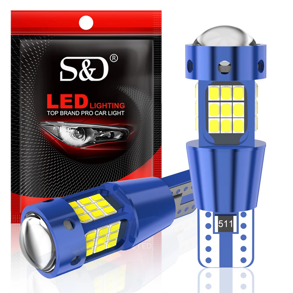 СВЕТОДИОДНЫЕ Лампы Canbus T10 W5W, суперъяркие, 42SMD 2016, 168, 194, 6000 лм