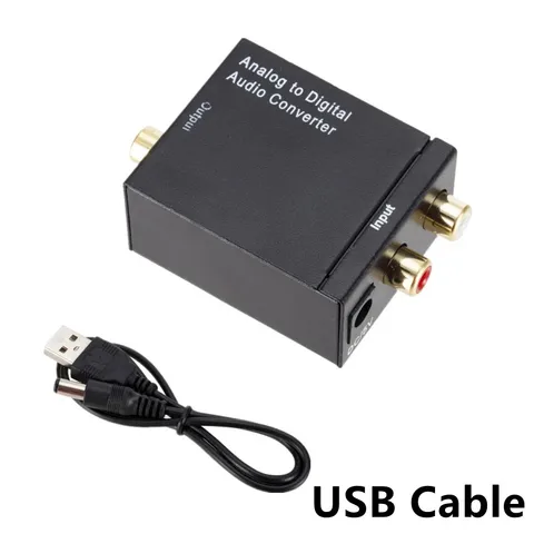 Цифро-аналоговый конвертер RCA в Toslink для PS4