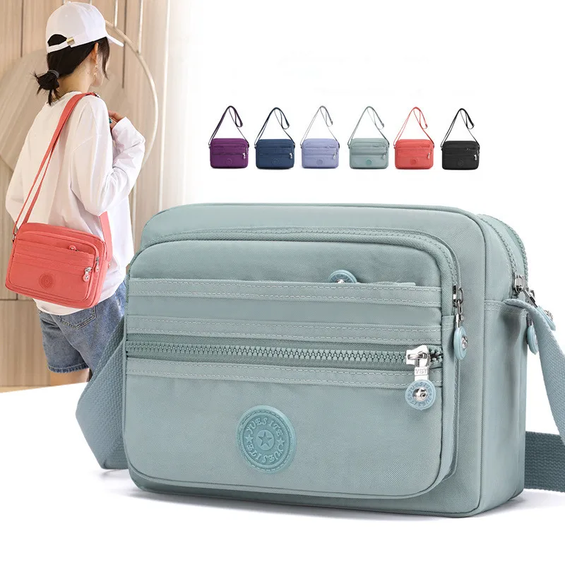 Hot Sale Women Handbags Messenger Bag Waterproof Cloth Crossbody Bag Good Quality Small Shoulder Bag And Collect Wallet